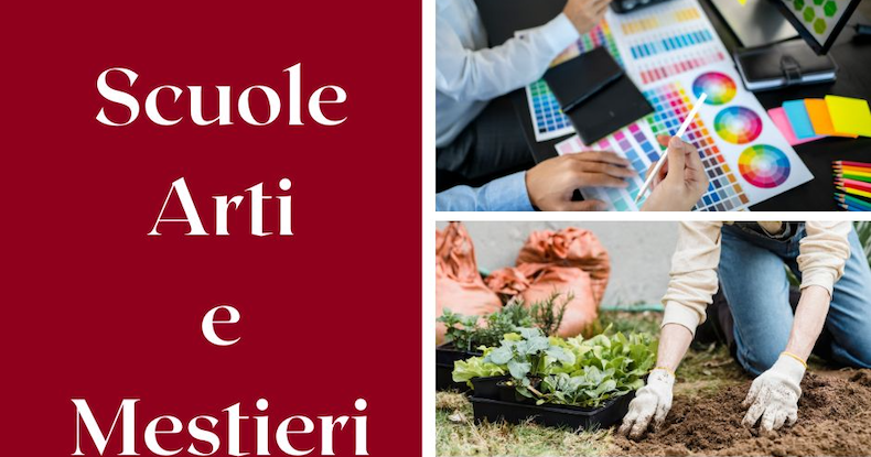 Scuole d’Arte e dei Mestieri: iscrizioni 2025
