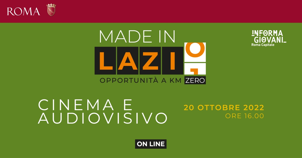Made in Lazio – Cinema e audiovisivo