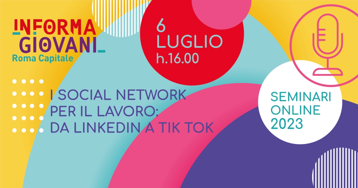 I social network per il lavoro: da LinkedIn a Tik Tok