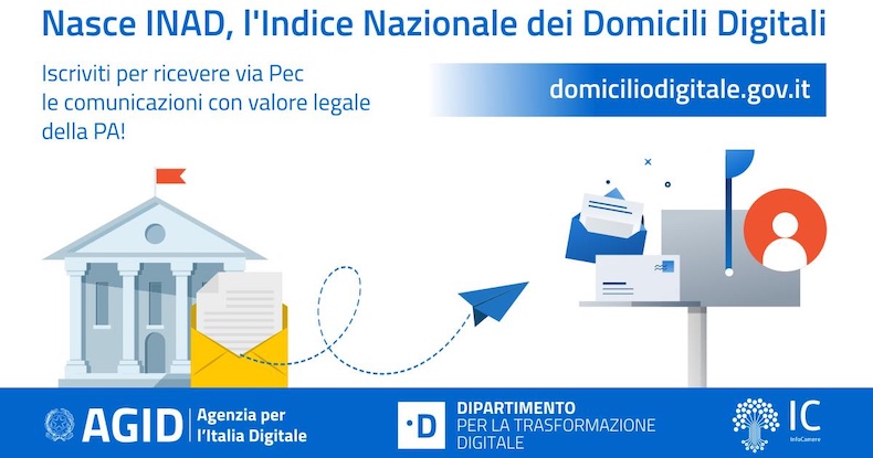 Nasce l’Indice Nazionale dei Domicili Digitali (INAD)