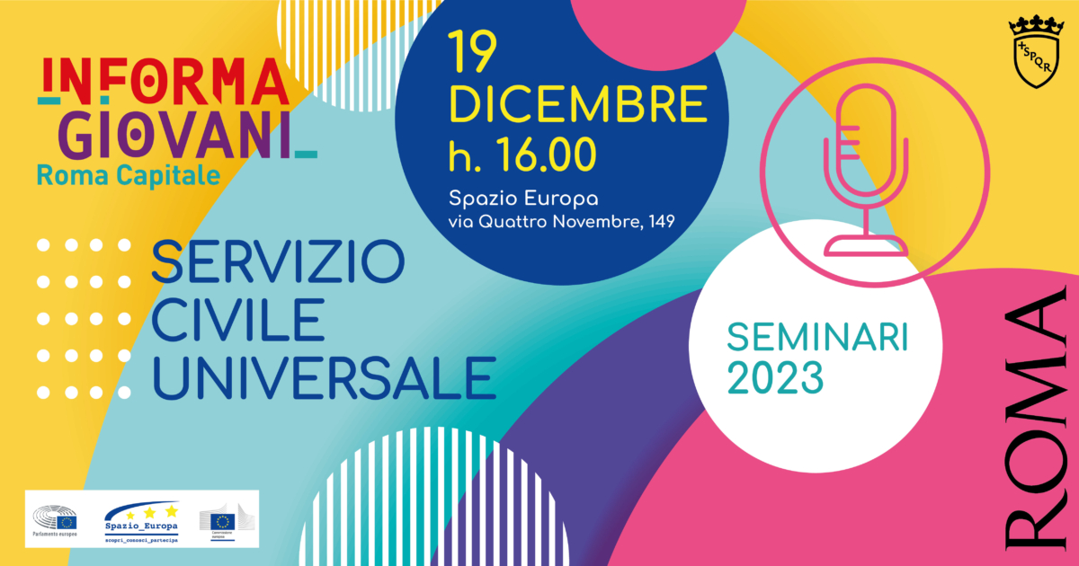 Il Servizio Civile Universale – seminario 2023