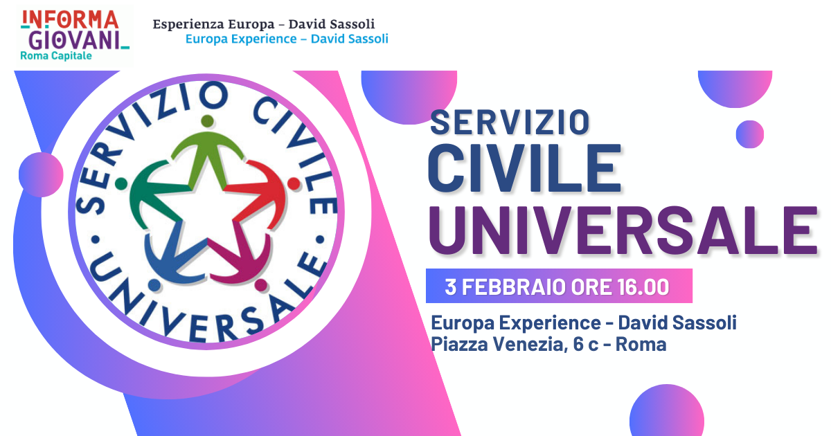 Seminario Servizio civile universale febbraio 2025