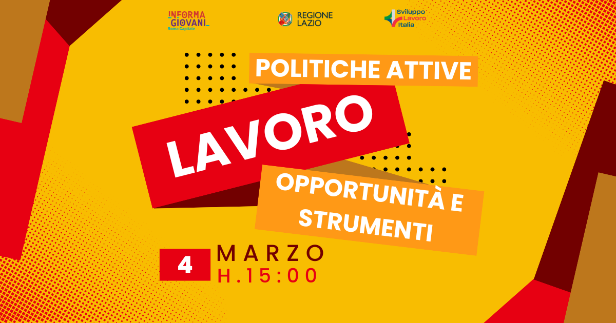 Politiche attive del lavoro: opportunità e strumenti