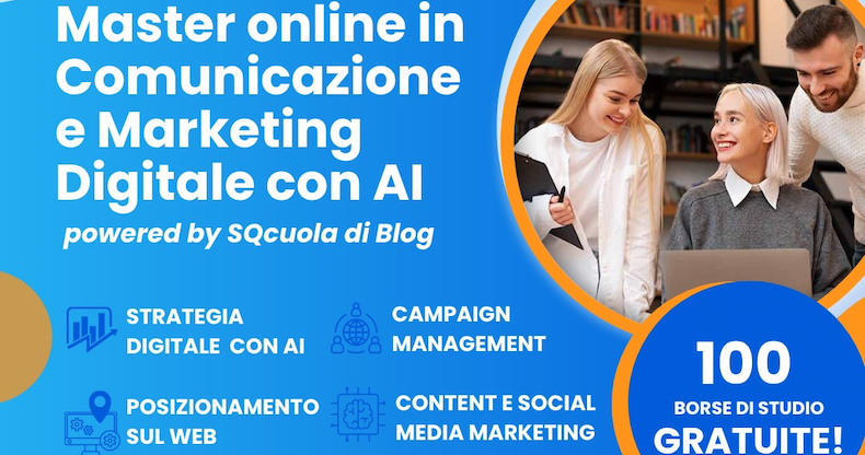 Master in Comunicazione e Marketing Digitale con AI