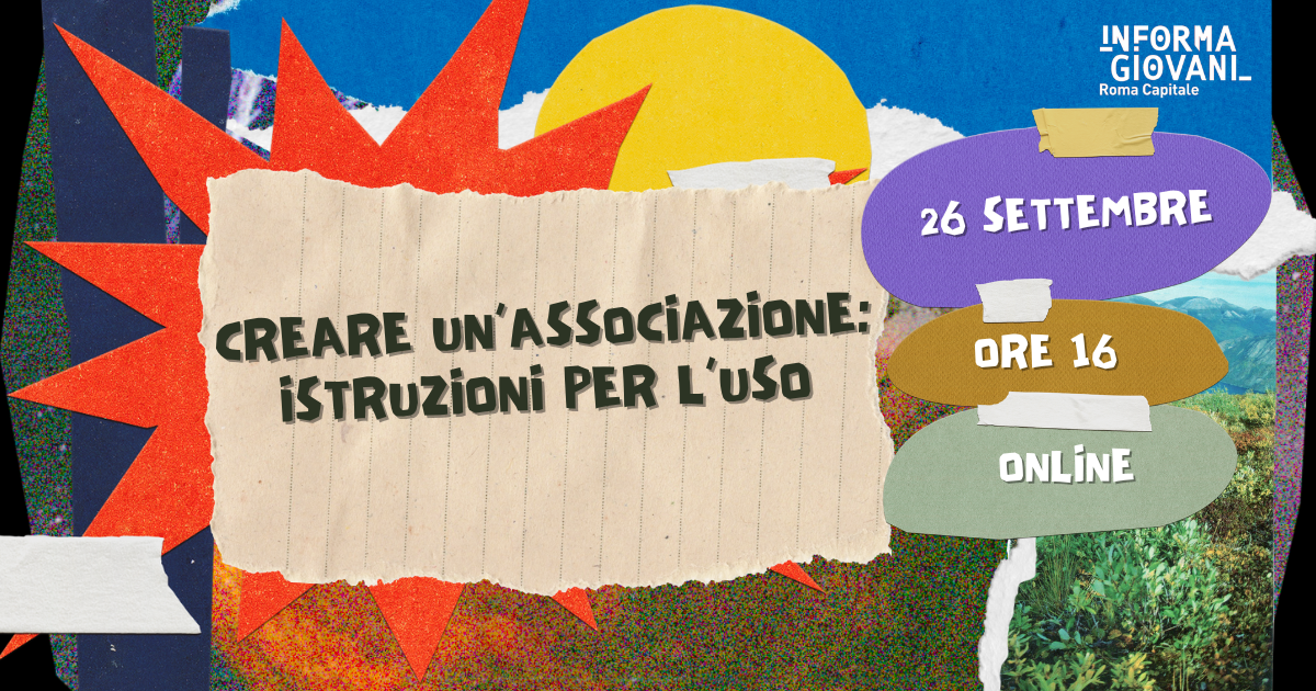 Creare un’associazione: istruzioni per l’uso