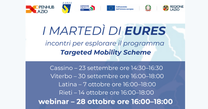 I martedì di Eures
