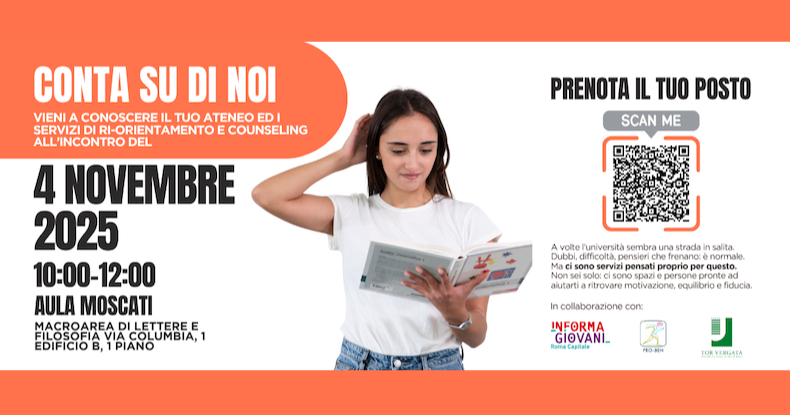 Infoday Conta su di noi