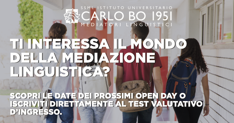 SSML Carlo Bo: Open day 2025/26
