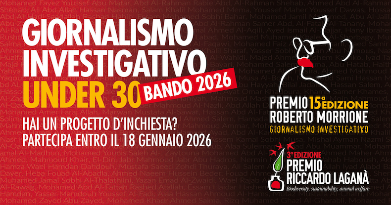 Premio Roberto Morrione 2026