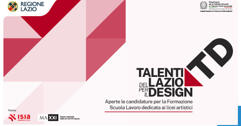 Talenti del Lazio per il Design