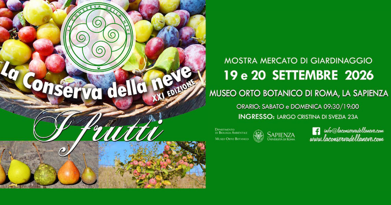 La Conserva della neve 2026